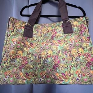 Out and About Tote in Boho print